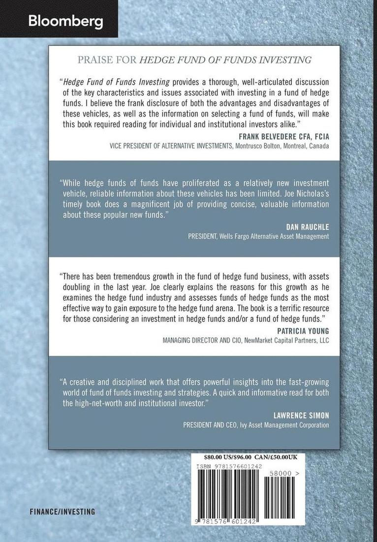 Hedge Fund of Funds Investing