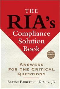 bokomslag RIA's Compliance Solution Book
