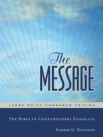 Eugene H. Peterson - The Message Large Print (Hardcover), Inbunden