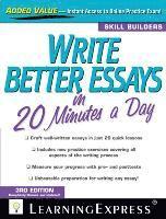 bokomslag Write Better Essays in 20 Minutes a Day