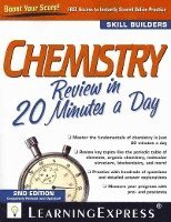 LearningExpress, Learningexpress - Chemistry Review in 20 Minutes a Day, Häftad