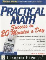 bokomslag Practical Math Success in 20 Minutes a Day