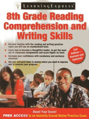 bokomslag 8th Grade Reading Comprehension and Writing Skills