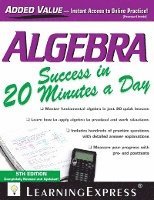 bokomslag Algebra Success in 20 Minutes a Day
