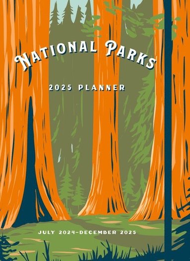 bokomslag National Parks 2025 Weekly Planner