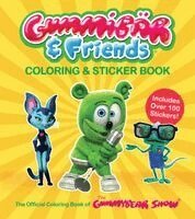 Inc. Toonz Animation USA - Gummibär & Friends Coloring & Sticker Book, Häftad