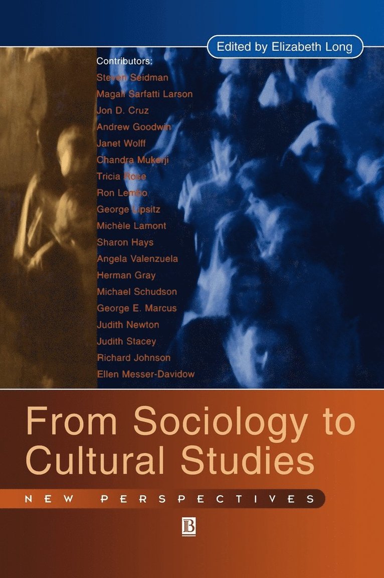 From Sociology to Cultural Studies 1