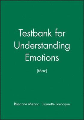 bokomslag Testbank for Understanding Emotions (MAC)