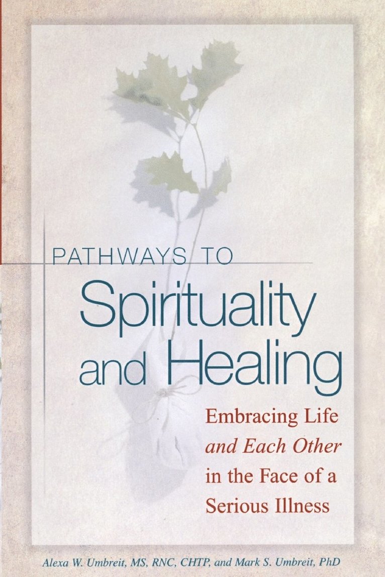 Alexa W. Umbreit, Mark S. Umbreit - Pathways To Spirituality and Healing, Häftad