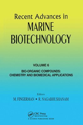 bokomslag Recent Advances in Marine Biotechnology, Vol. 6
