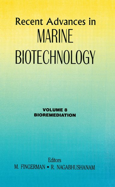 bokomslag Recent Advances in Marine Biotechnology, Vol. 8