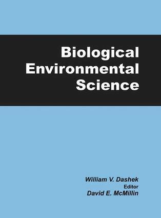 William V Dashek - Biological Environmental Science, Häftad