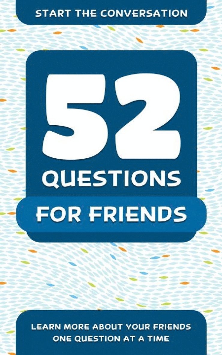 Travis Hellstrom - 52 Questions for Friends, Häftad