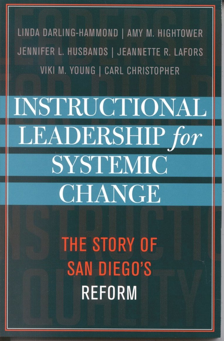 Instructional Leadership for Systemic Change