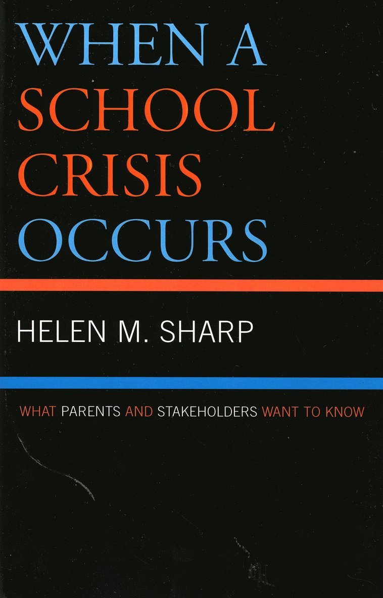 When a School Crisis Occurs