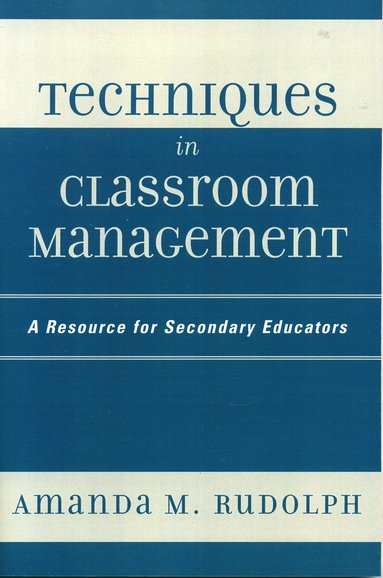 bokomslag Techniques in Classroom Management