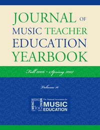 bokomslag Journal of Music Teacher Education Yearbook