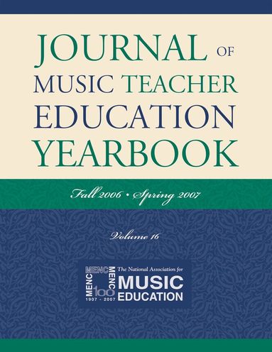 MENC: The National Association for Music Education - Journal of Music Teacher Education Yearbook, Häftad
