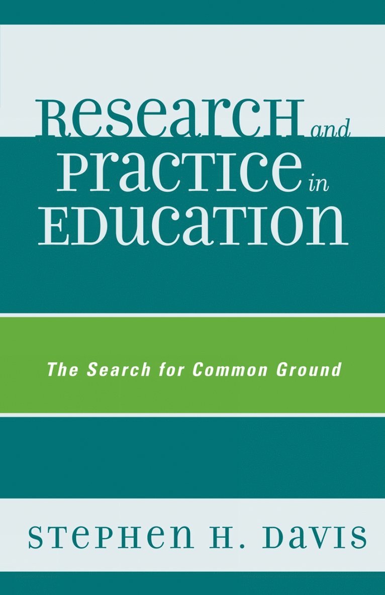 Research and Practice in Education