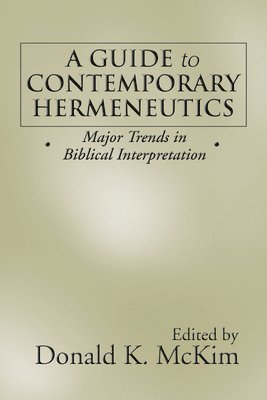 bokomslag Guide to Contemporary Hermeneutics