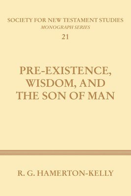 bokomslag Pre-Existence, Wisdom, and the Son of Man