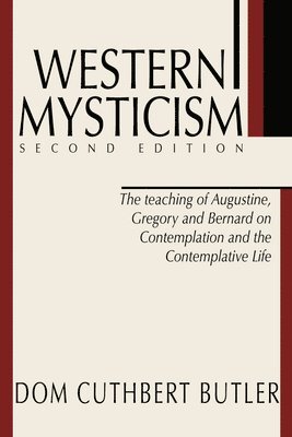 bokomslag Western Mysticism; Second Edition with Afterthoughts