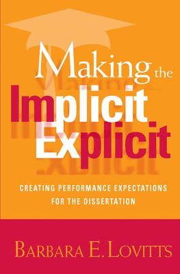 Making the Implicit Explicit 1