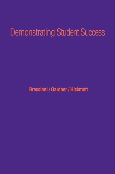bokomslag Demonstrating Student Success