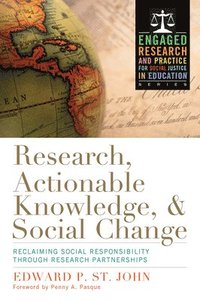 bokomslag Research, Actionable Knowledge, and Social Change