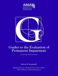 bokomslag American Medical Association, A: Guides to the Evaluation of