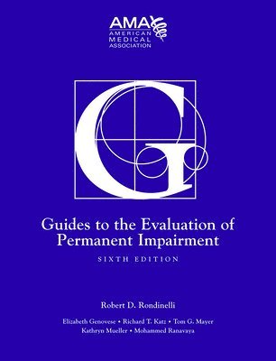 bokomslag Guides to the Evaluation of Permanent Impairment