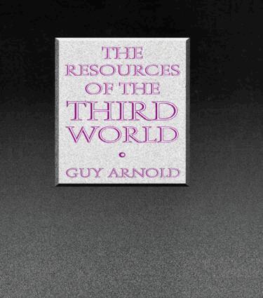 Guy Arnold - Resources of the Third World, Inbunden