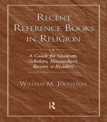 bokomslag Recent Reference Books in Religion