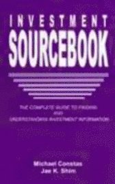 bokomslag Investment Sourcebook