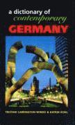 bokomslag Dictionary of Contemporary Germany