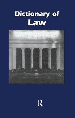 bokomslag Dictionary of Law