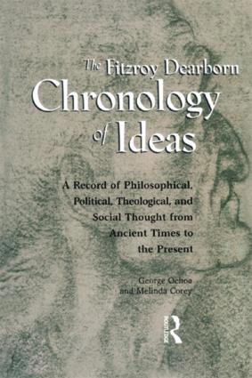 Melinda Corey, George Ochoa - Fitzroy Dearborn Chronology of Ideas, Inbunden