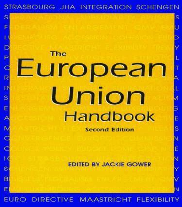 Jackie Gower - European Union Handbook, Inbunden