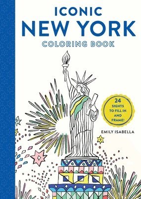 Iconic New York Coloring Book 1