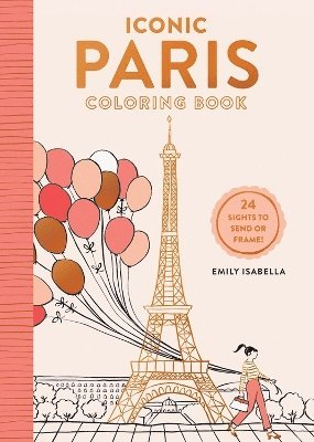 Iconic Paris Coloring Book 1