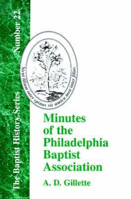 Minutes of the Philadelphia Baptist Association 1