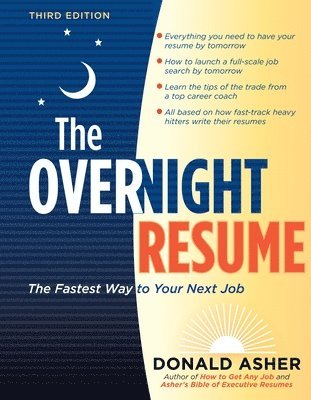bokomslag The Overnight Resume, 3rd Edition