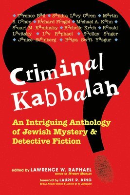 bokomslag Criminal Kabbalah: An Intriguing Anthology of Jewish Mystery and Detective Fiction
