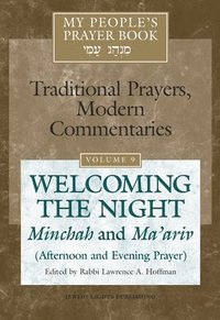 bokomslag My People's Prayer Book Vol 9: Welcoming the Night--Minchah and Ma'ariv (Afternoon and Evening Prayer)