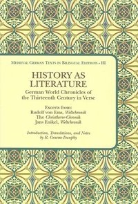 bokomslag History as Literature