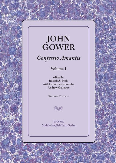 John Gower, Russell A Peck - Confessio Amantis, Volume 1, Häftad