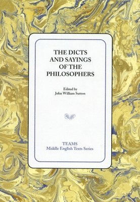 bokomslag The Dicts and Sayings of the Philosophers