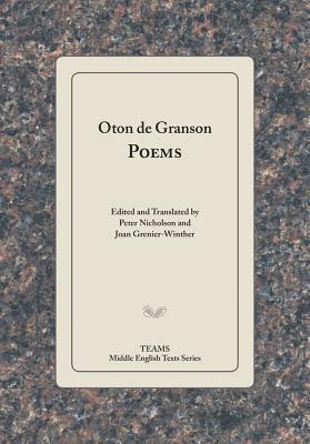 Medieval Institute Publications, Joan Grenier-Winther - Oton de Granson, Poems, Häftad. Tillgänglighet: Tillfälligt slut