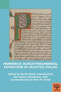 bokomslag Honorius Augustodunensis, Exposition of Selected Psalms