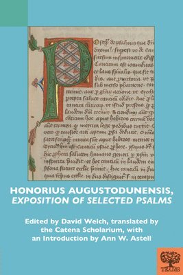 bokomslag Honorius Augustodunensis, &quot;Exposition of Selected Psalms&quot;